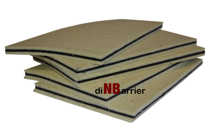 Звукоизоляционный материал для пола под стяжку Dinbarrier DB-heavy-panel-10 (FR)