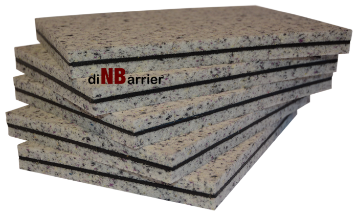 Купить Комбинированный негорючий звукоизолирующий материал DB-heavy-panel-20 (FR) Dinbarrier фото 4