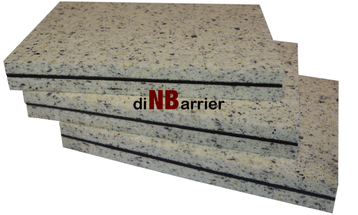 Звукоизоляционный материал Dinbarrier для стен и потолков толщиной 25мм